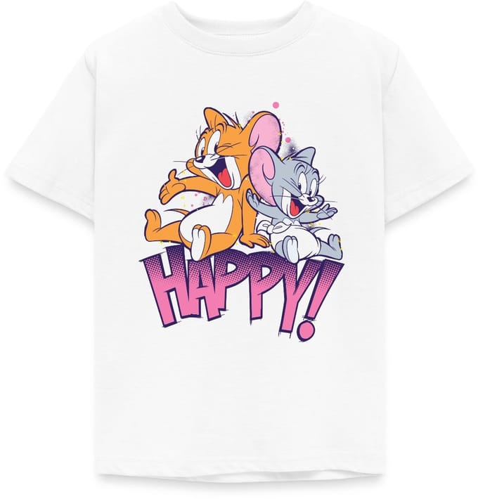 Tom En Jerry Met Nibbles T-Shirt Kinderen
