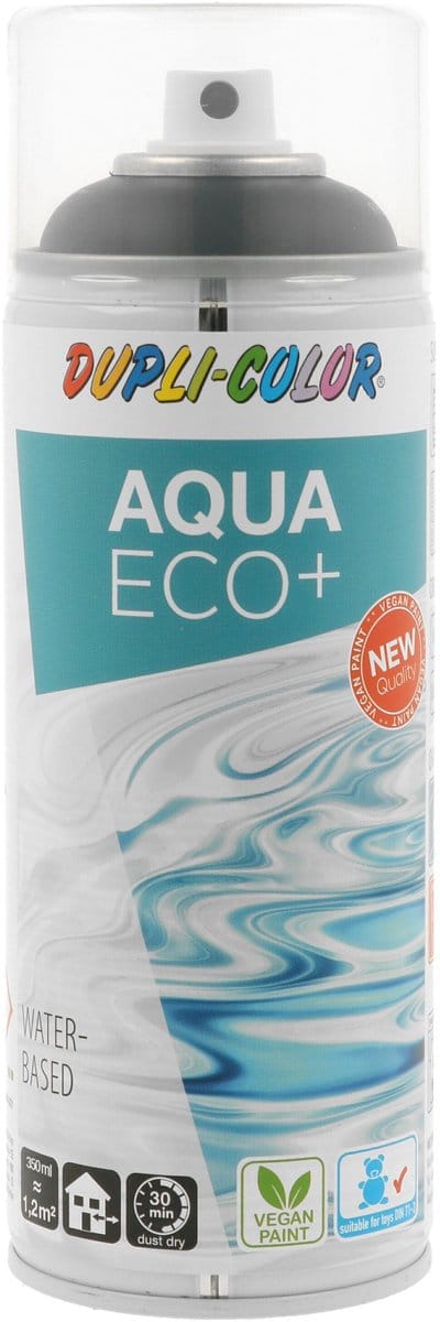 DupliColor Aqua Eco+ RAL9005 Mat Spuitbus 350ml