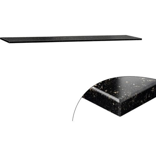 GGM Gastro Granitarbeitsplatte - 1600x800mm - Star Galaxy