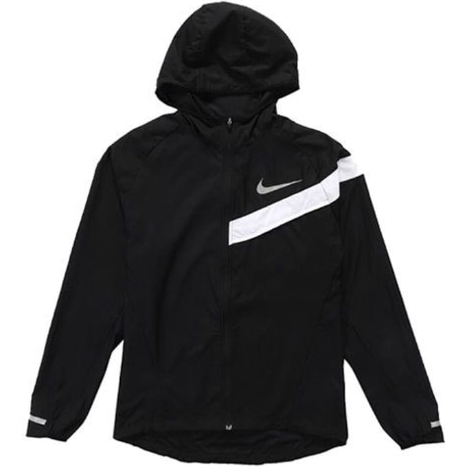 Nike Veste à capuche à séchage rapide pour entraînement sportif pour hommes, vêtements d'extérieur, noir 933836-010 XL black