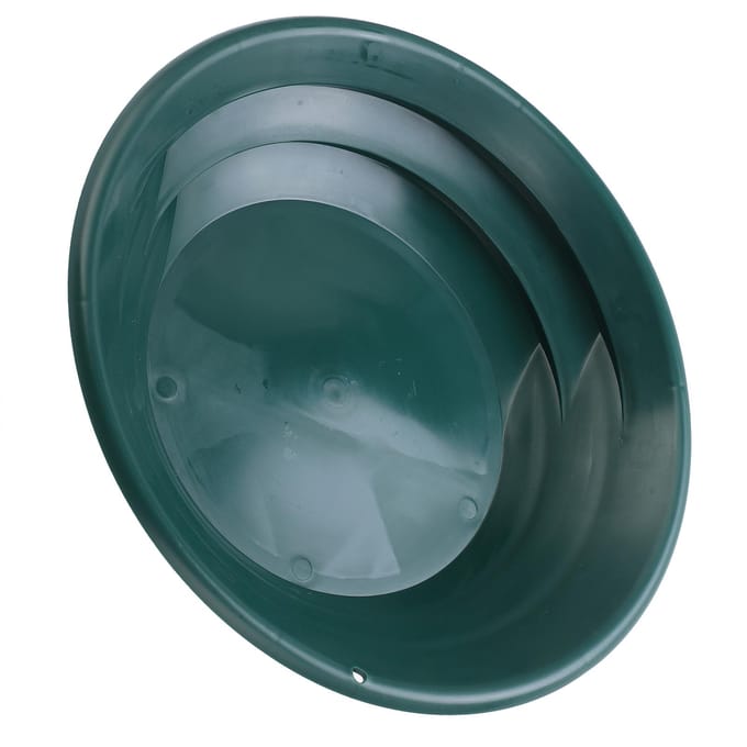 380mm Gouden Pan Handmatig Pannen Zand Zeven Classificeerbak Goud Wassen Accessoire Groen black