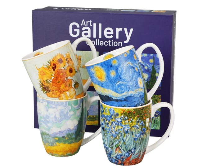 Ensemble de 4 Tasses Van Gogh 350 Ml