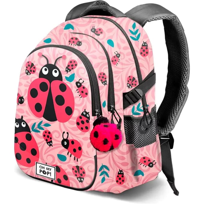 Aanpasbare rugzak voor kinderen Educa Borras Oh My Pop! Ladybug