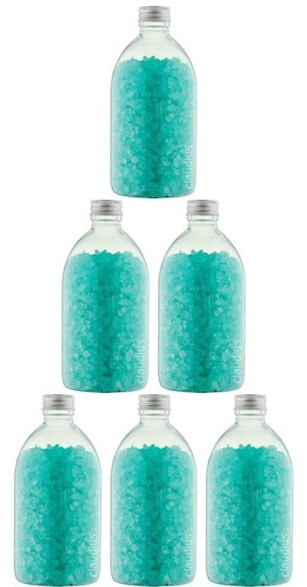 Claudius Badzout Hamam - 600 gram - Fles met aluminium dop - set van 6 stuks