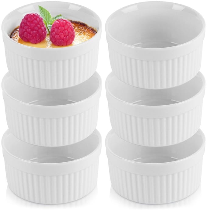 Vilde - Ceramische Ovenschalen Set - 260 ml - 6 Stuks - Hittebestendig
