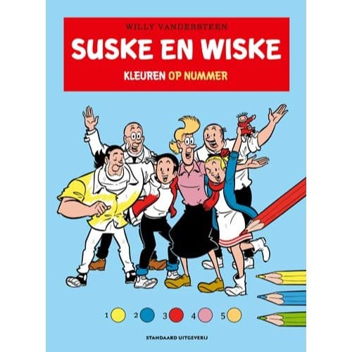 Kleuren Op Nummer - Suske En Wiske - Willy Vandersteen