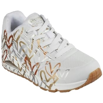 Skechers Trainers Uno Goldcrown - Metallic love white, metallic