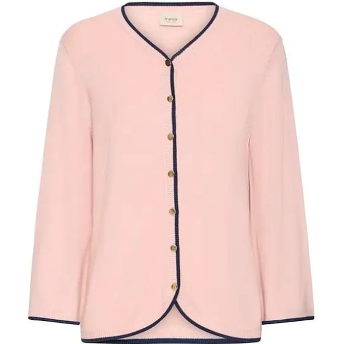 fransa - FRCONTRAST CAR 1 - Dames - Cardigans