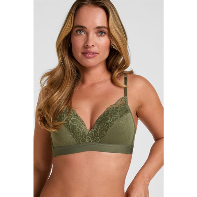 Hunkemöller Sophie Padded Non-Underwired Bra Groen