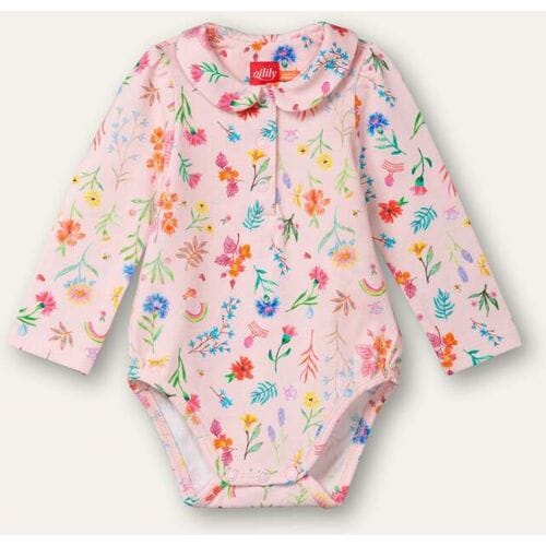 Oilily Olive Romper- maat56/3m Langoustino