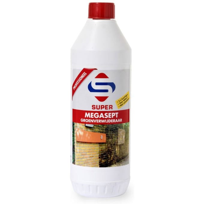 SuperCleaners - Groene aanslag verwijderaar - Sipro Uniquat - 1L - CONS100070
