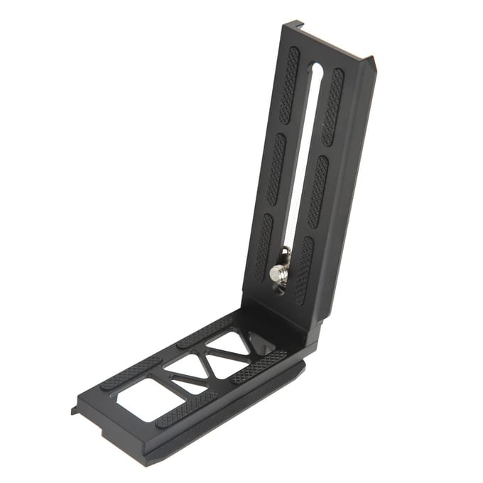 Camera Verticale Snelkoppelplaat Aluminiumlegering CNC-bewerking Camera L-beugel voor RS2 RSC2 RS3 gray
