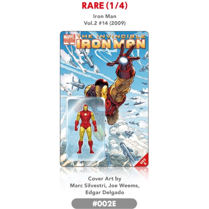 Hot-Toys-Pocket Cover Marvel 002E Iron Man Mk4