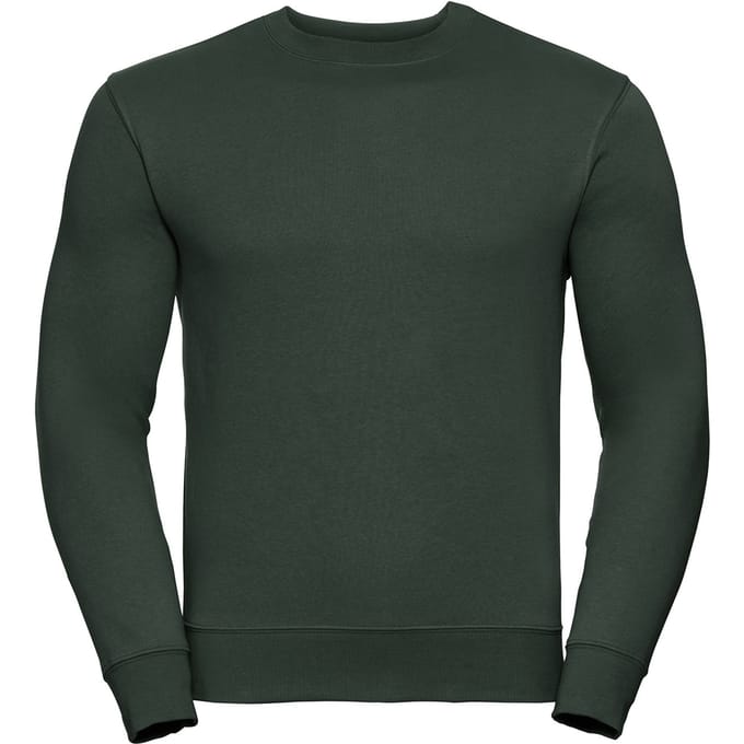 Russell Heren Set-In Sweatshirt (Fles groen)