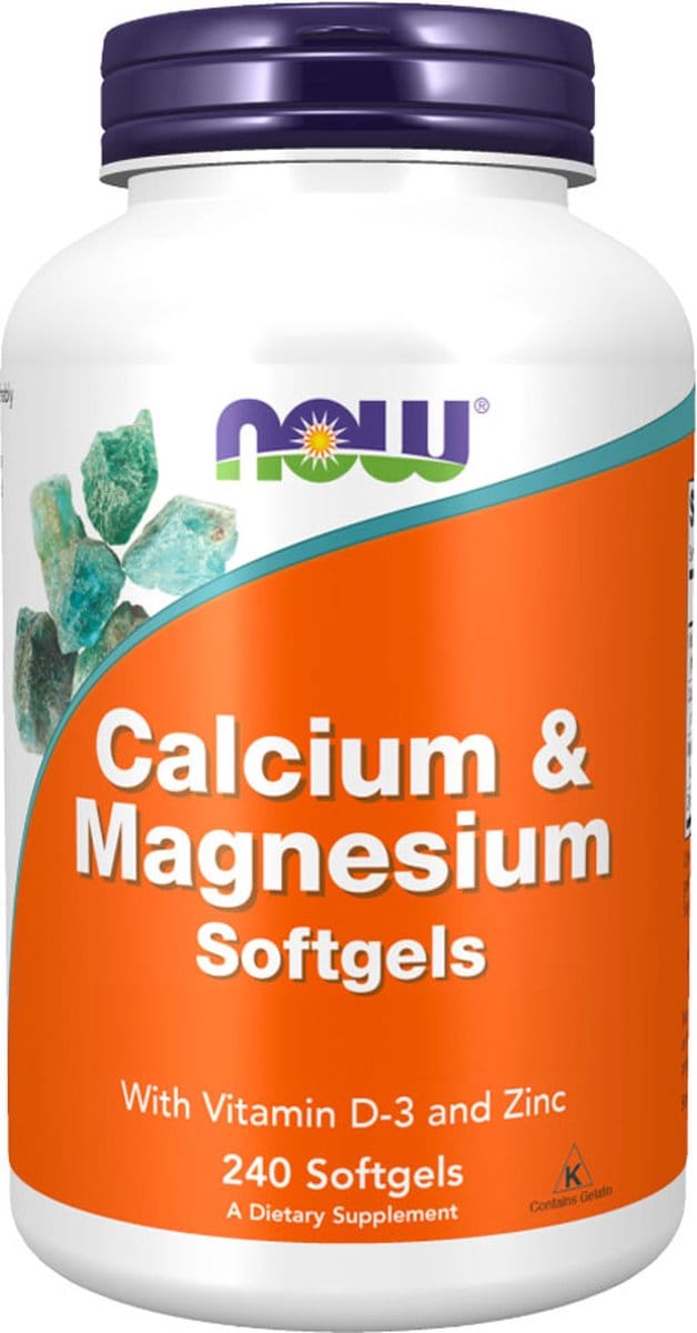 Calcium & Magnesium softgels (240 softgels)