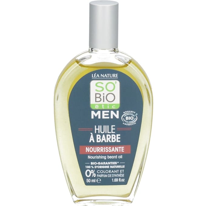 Léa Nature SO BIO étic Mannen Biologische Voedende Baardolie 50 ml