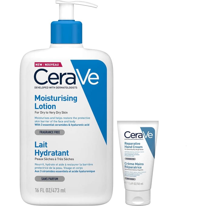 CeraVe Herstellende Handcrème - tegen Droge en Ruwe Handen - 50ml