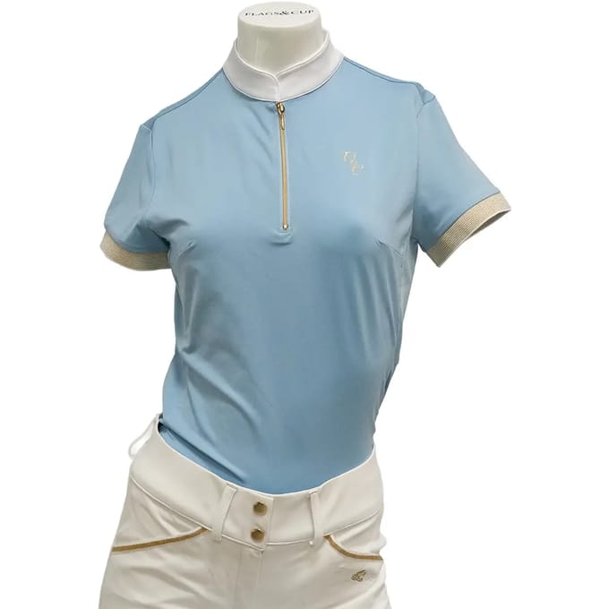 Wedstrijdpolo voor meisjes Flags&Cup Andria