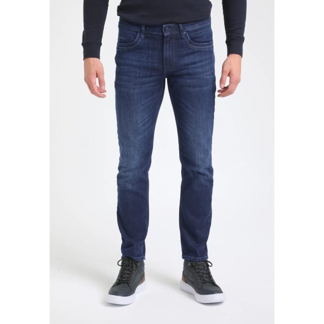 Gabbiano - Atlantic - Heren Regular Jeans - Mid Blue