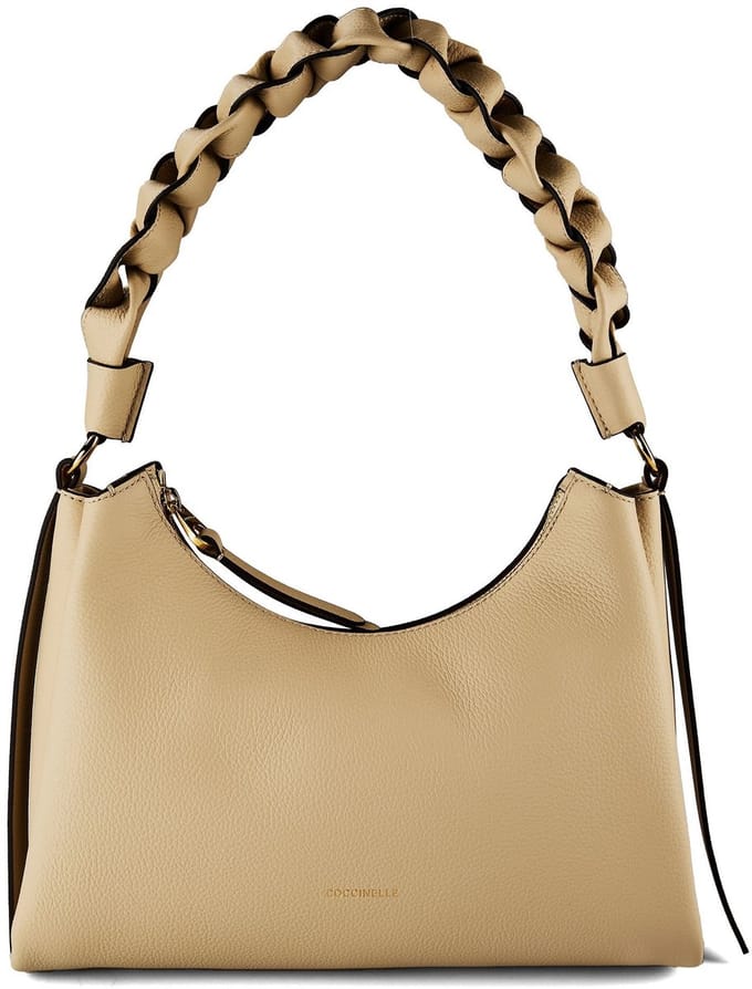 Coccinelle Boheme Grana Double - Schoudertas S 30 cm (sandshe/seagras)