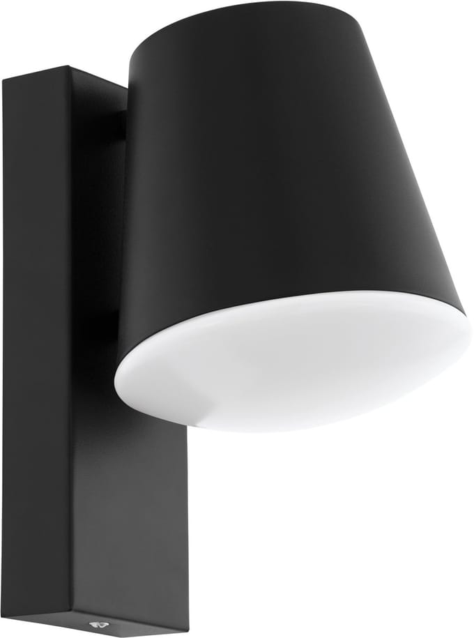 EGLO Caldiero Wandlamp Buiten - E27 - 24 cm - Antraciet/Wit