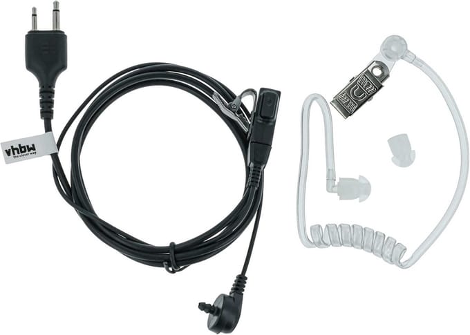 Headset met PTT Microfoon voor Portofoon - Geschikt voor Diverse Modellen