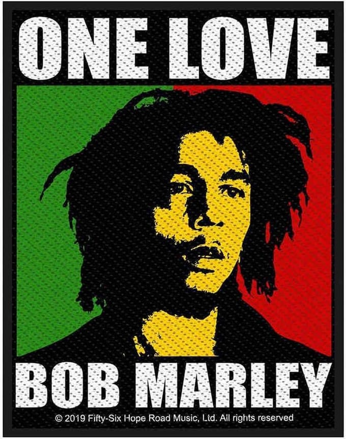 Bob Marley - One Love Patch - Multicolours