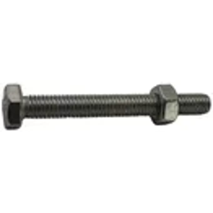 Sencys Zeskantbout Met Moer - Roestvrij Staal - M6x50 Mm