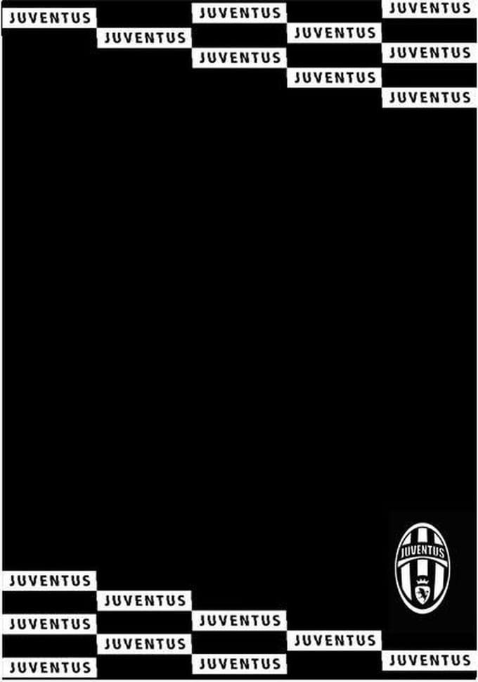 Juventus Krijtbord Muursticker 50 X 70 Cm