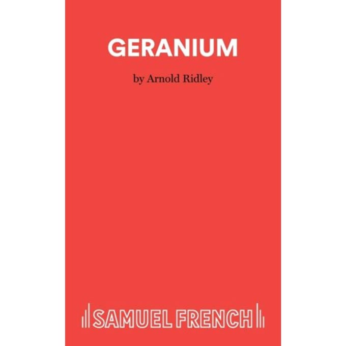 Geranium - Ridley, Arnold