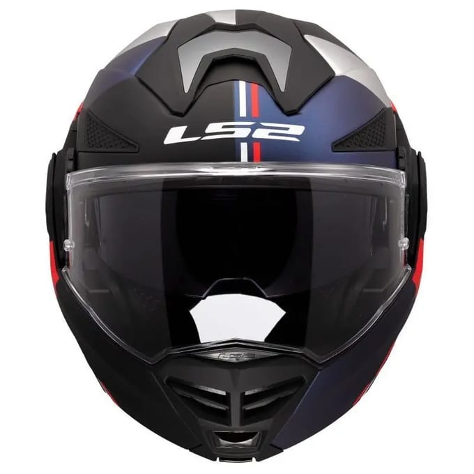 LS2 FF901 Advant X Ultra Blauw Rood 06 Systeemhelm - Maat L - Helm