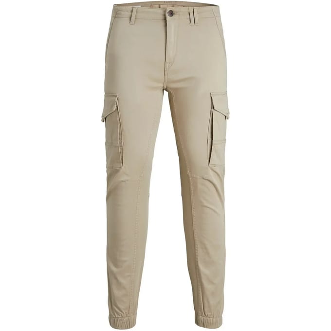 JACK & JONES Paul Lake Cargo slim fit - heren cargo broek - beige