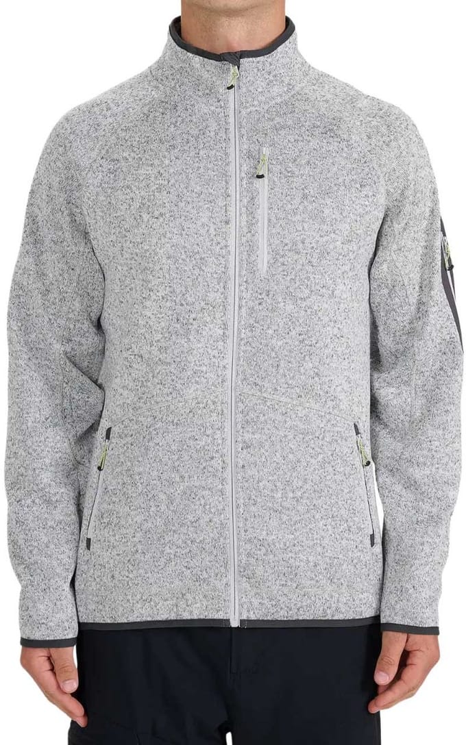 4F Fleece Heren Grijs - Maat M