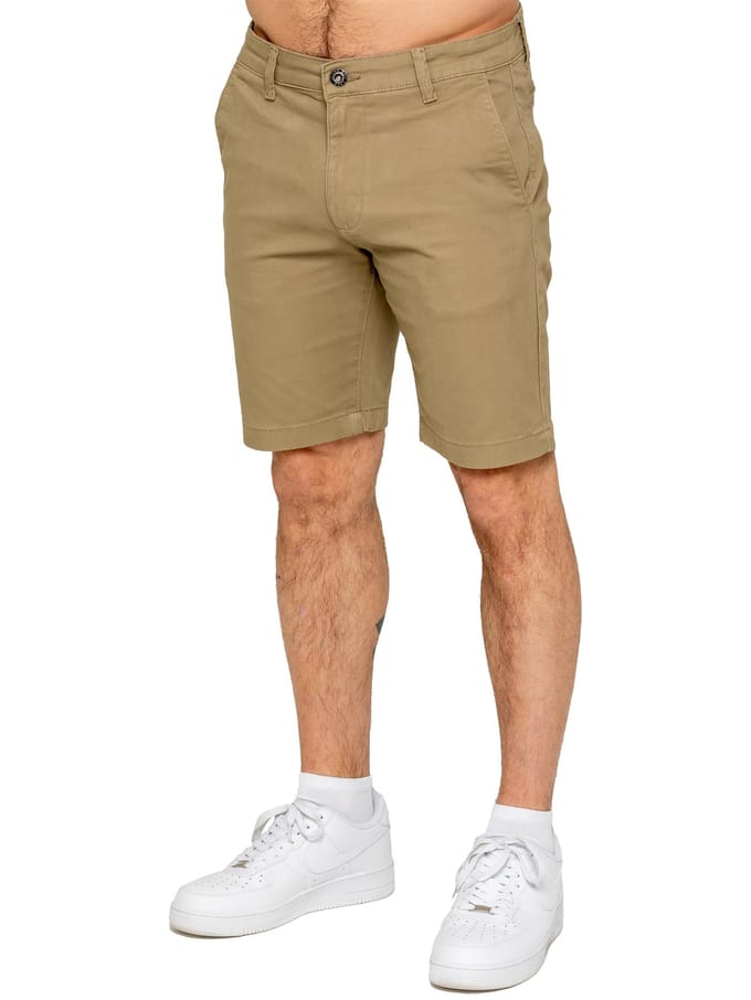 Enzo | Heren Stretch Chino Shorts