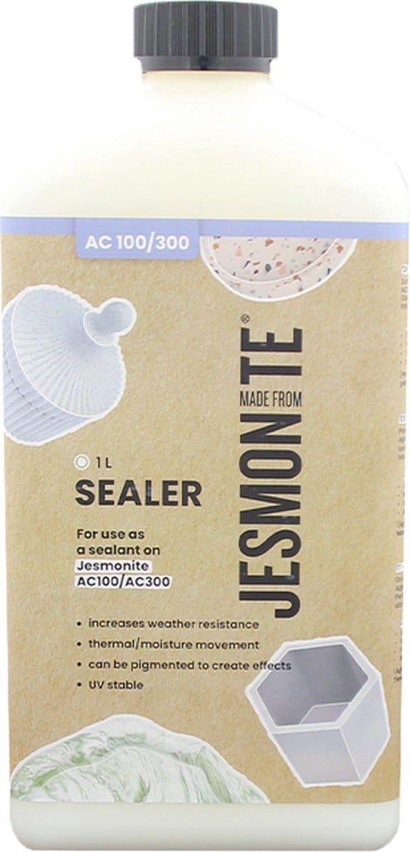 Jesmonite - Sealer Satin acrylcoating voor AC100 en AC300 - 1 kg