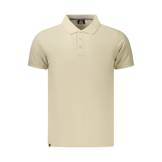 Noorwegen 1963 Beige Katoenen Heren Polo