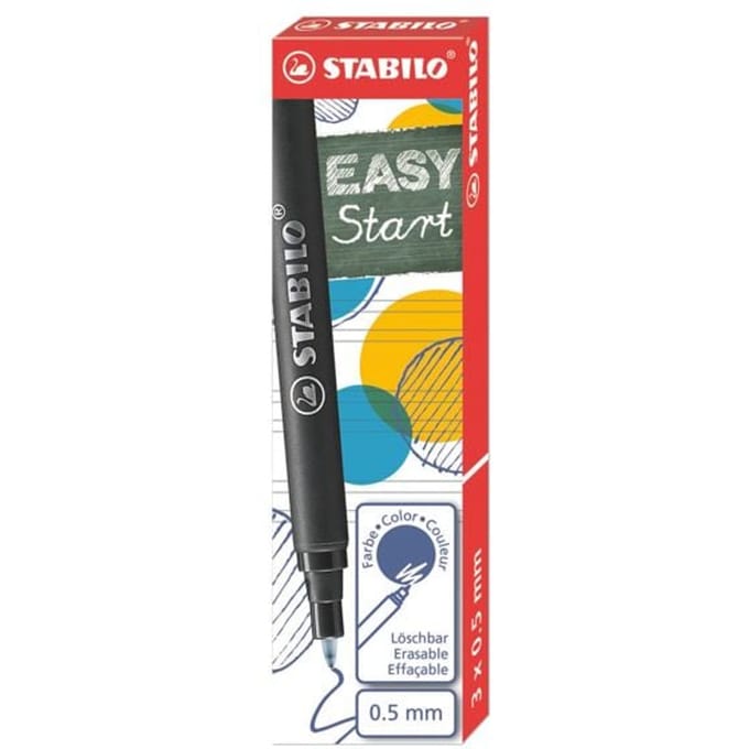 STABILO EASYoriginal Navulling - Medium 0,5 mm - Blauw - Doos 3 stuks
