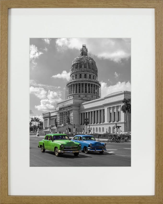 BD Art Klassieke Fotolijst - Eiken MDF - A3 A4 29.7x42 cm