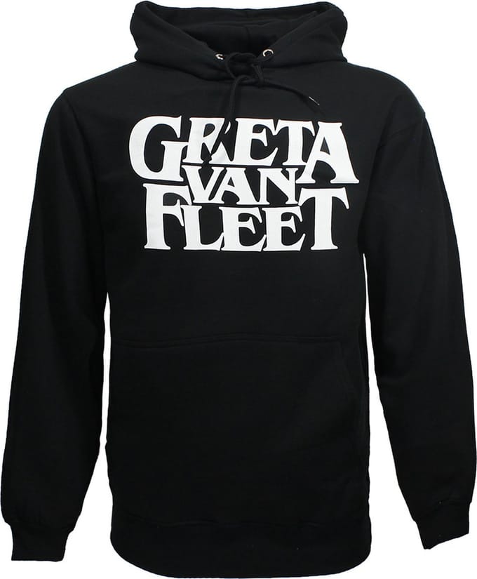 Greta Van Fleet Logo Hoodie - Officiële Merchandise - L