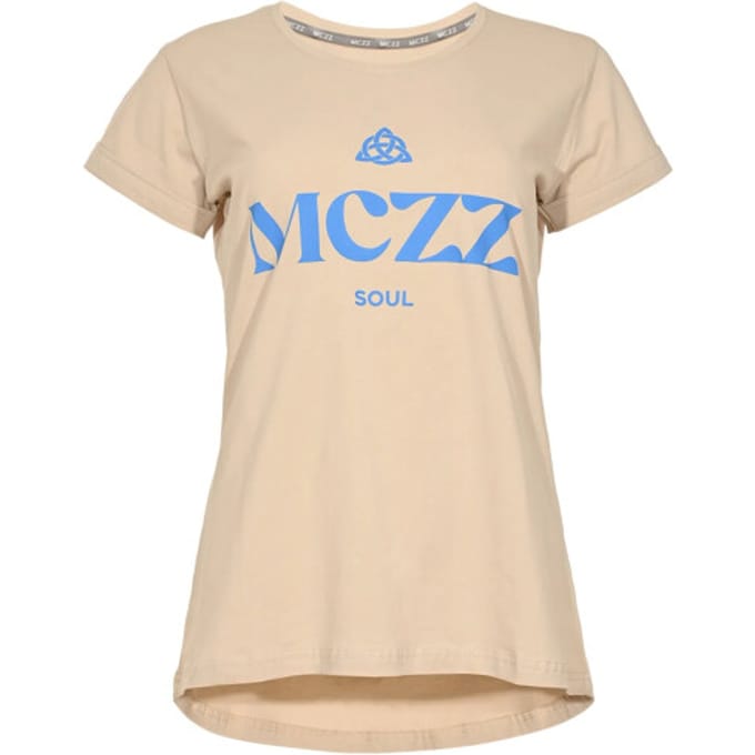 MAICAZZ Onora t-shirt sp26.75.016 sand- blue fog