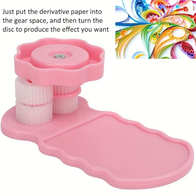 1 rouleau de papier diffractif - L'assistant créatif parfait ! pink