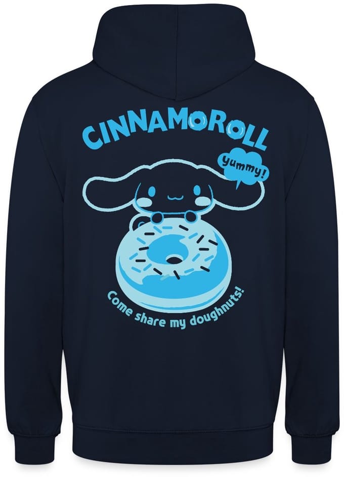 Cinnamoroll Come Share My Doughnuts! Hoodie Unisex