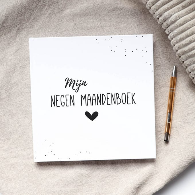 Fien & Feau Mijn negen maanden - Zwart-wit