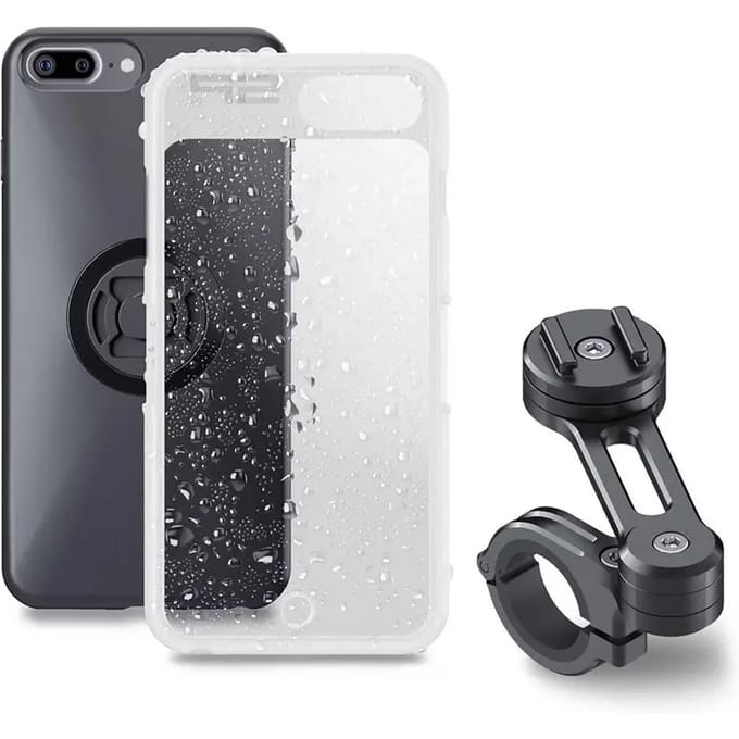 Pack Sp-Connect Moto Bundle fixé sur guidon iPhone 8+/7+/6S+/6+