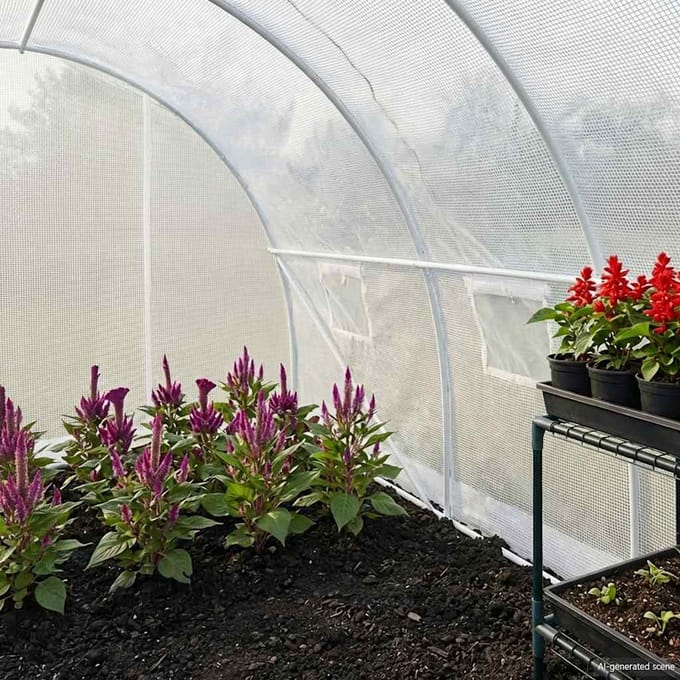 vidaXL - Kas - 13,5 - m² - 450x300x200 - cm