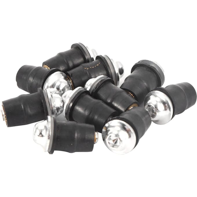 10 stuks Universele Motorfiets Windscherm M5 Binnenzeskant Schroeven zilver