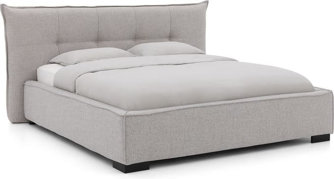Goossens Bedframe Bolzano, 180 x 200 cm Stof Oasis shell 196