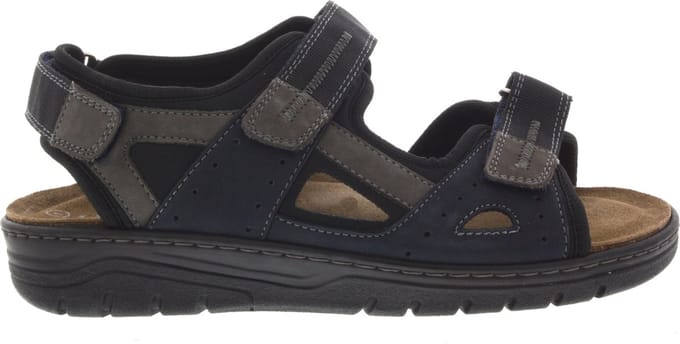 Heren Sandalen Solidus Man Special Profondo/grigio Blauw - Maat 41