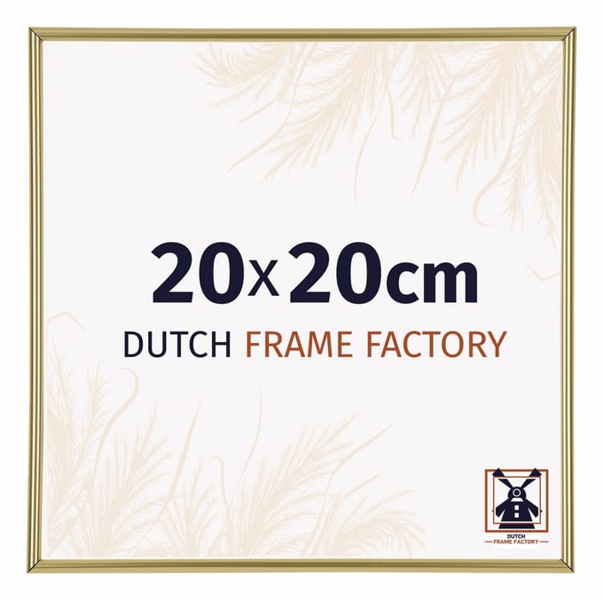 Fotolijst 20x20 cm - Kunststof - Goud - Angers