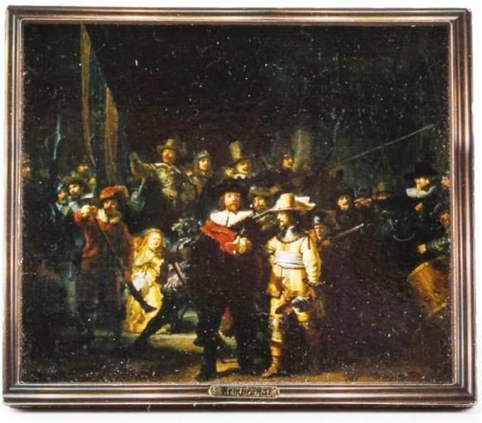 2D magneet van de nachtwacht